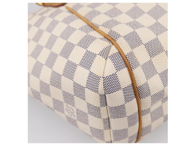 Borsa Tote LOUIS VUITTON Damier Azur Totally PM N41280 LV Auth BA15820 - vista 17