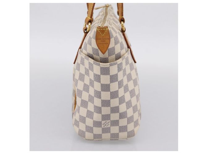 Borsa Tote LOUIS VUITTON Damier Azur Totally PM N41280 LV Auth BA15820 - vista 4