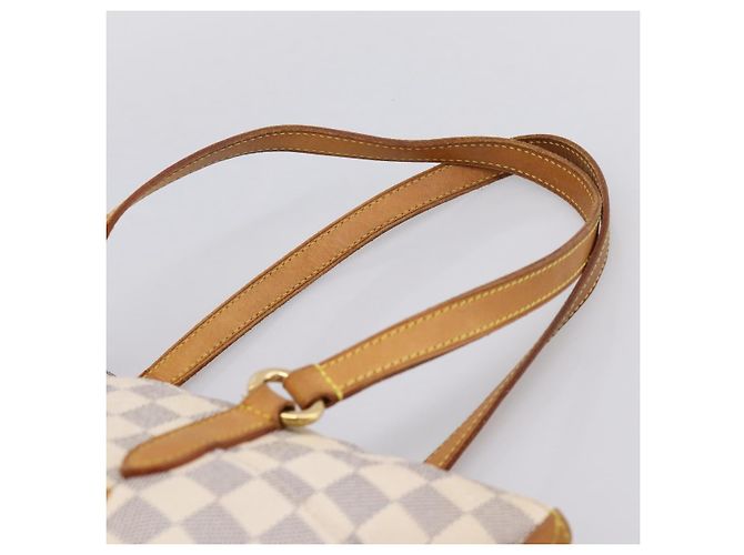 Borsa Tote LOUIS VUITTON Damier Azur Totally PM N41280 LV Auth BA15820 - vista 8