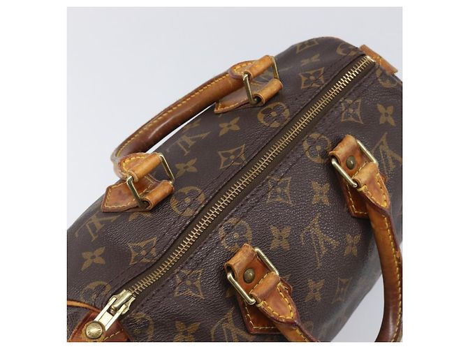 LOUIS VUITTON Monogram Speedy 25 Hand Bag M41528 LV Auth 204134 Monogramma - vista 14