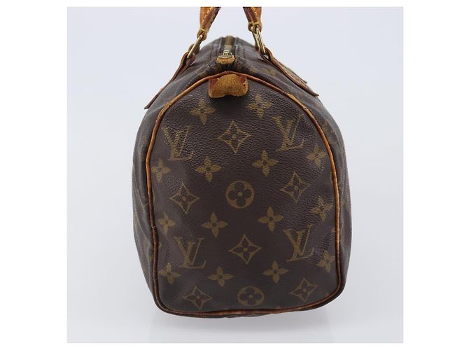 LOUIS VUITTON Monogram Speedy 25 Hand Bag M41528 LV Auth 204134 Monogramma - vista 3