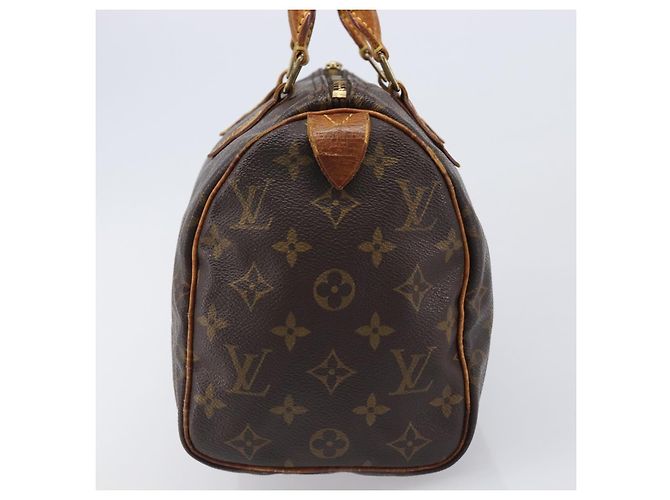 LOUIS VUITTON Monogram Speedy 25 Hand Bag M41528 LV Auth 204134 Monogramma - vista 4
