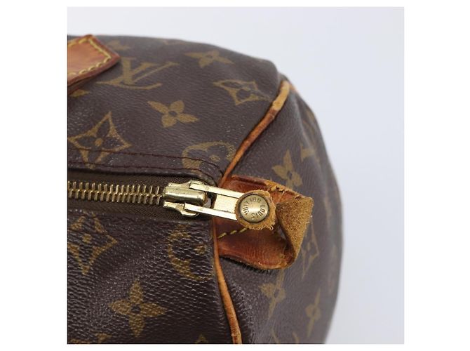 LOUIS VUITTON Monogram Speedy 25 Hand Bag M41528 LV Auth 204134 Monogramma - vista 9