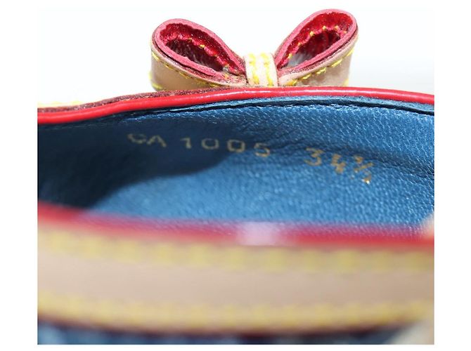 LOUIS VUITTON Monogram Denim Espadrille Sandalen Blue LV Auth ar14173V Blau Monogramm - Ansicht 32
