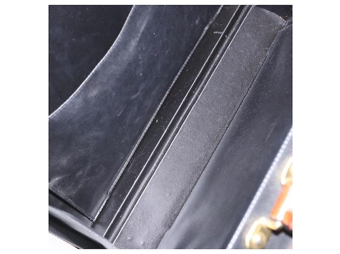 Borsetta Vivienne Westwood PVC Black Gold Auth LN161 - vista 11