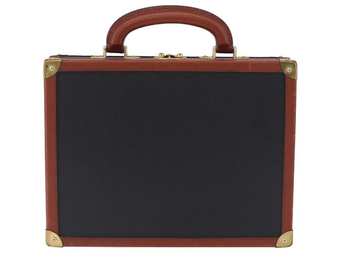 Borsetta Vivienne Westwood PVC Black Gold Auth LN161 - vista 13