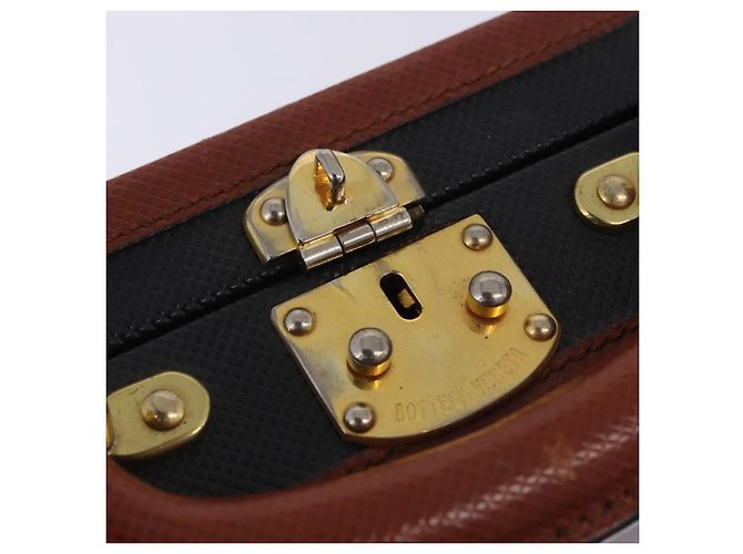 Borsetta Vivienne Westwood PVC Black Gold Auth LN161 - vista 22