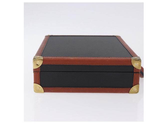 Borsetta Vivienne Westwood PVC Black Gold Auth LN161 - vista 6