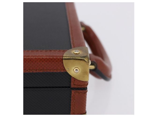 Borsetta Vivienne Westwood PVC Black Gold Auth LN161 - vista 7