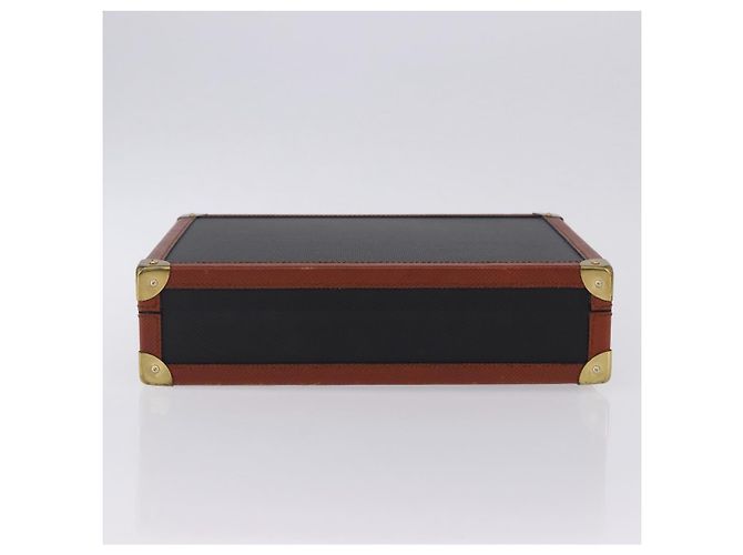 Borsetta Vivienne Westwood PVC Black Gold Auth LN161 - vista 8