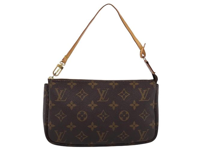LOUIS VUITTON Monogram Pochette Accessoires Pouch M51980 LV Auth 200833 Monograma - vista 13