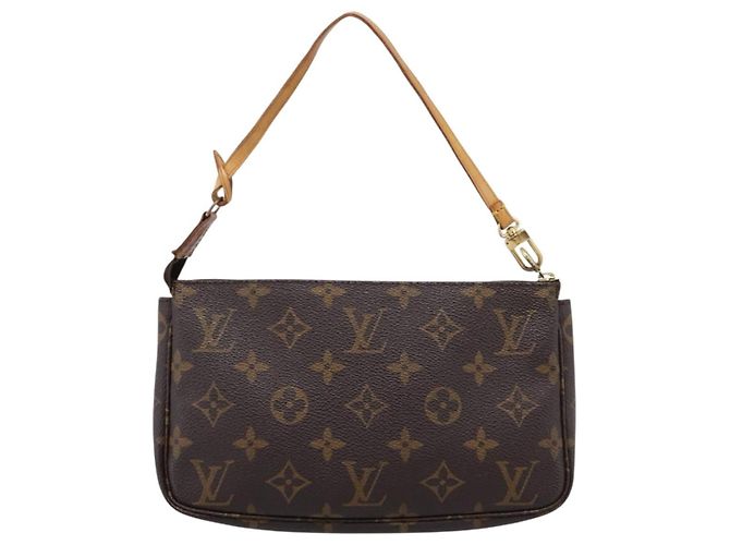 LOUIS VUITTON Monogram Pochette Accessoires Pouch M51980 LV Auth 200833 Monograma - vista 2