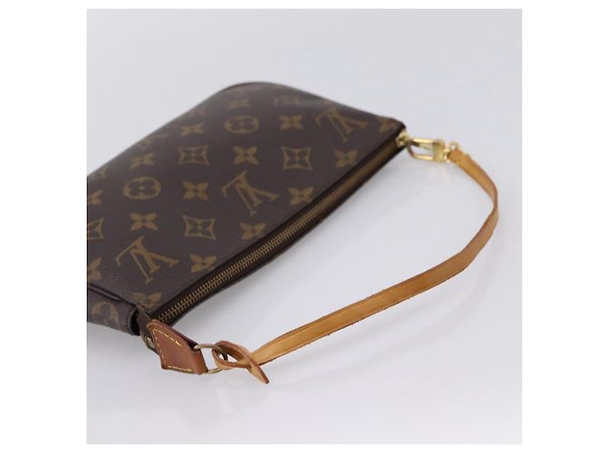 LOUIS VUITTON Monogram Pochette Accessoires Pouch M51980 LV Auth 200833 Monograma - vista 7