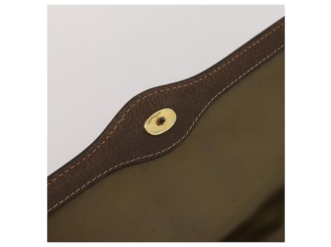 Borsa GUCCI GG Supreme Web Sherry Line PVC Beige Gold 37 014 3087 Auth 205150A - vista 18