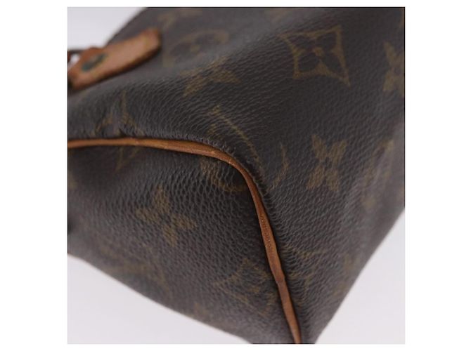 Borsa a mano LOUIS VUITTON Monogram Mini Speedy M41534 LV Auth ep15281 Monogramma - vista 11
