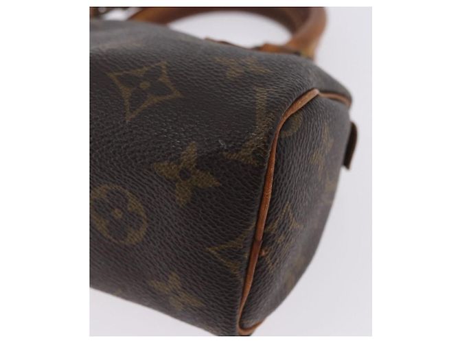 Borsa a mano LOUIS VUITTON Monogram Mini Speedy M41534 LV Auth ep15281 Monogramma - vista 12