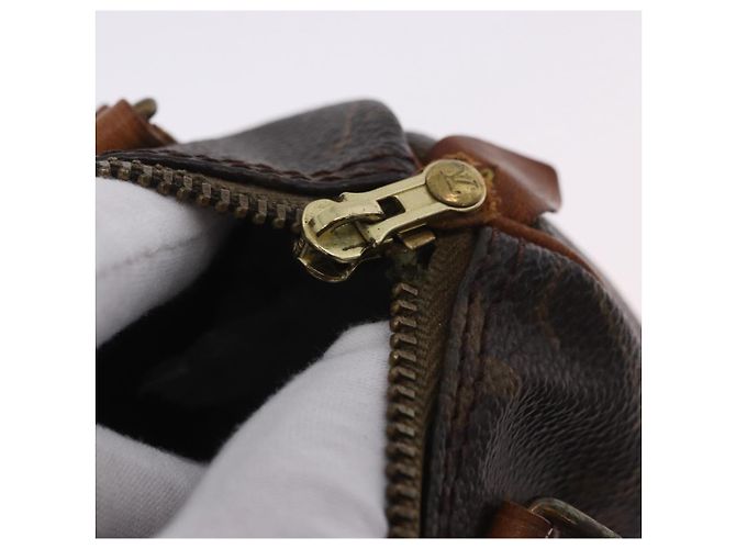 Borsa a mano LOUIS VUITTON Monogram Mini Speedy M41534 LV Auth ep15281 Monogramma - vista 7