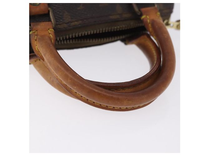 Borsa a mano LOUIS VUITTON Monogram Mini Speedy M41534 LV Auth ep15281 Monogramma - vista 8