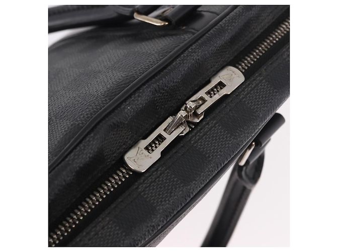 LOUIS VUITTON Damier Grafitte Porte Documents Voyage Bag N41125 LV Auth 189727 Damier ebene - Ansicht 15