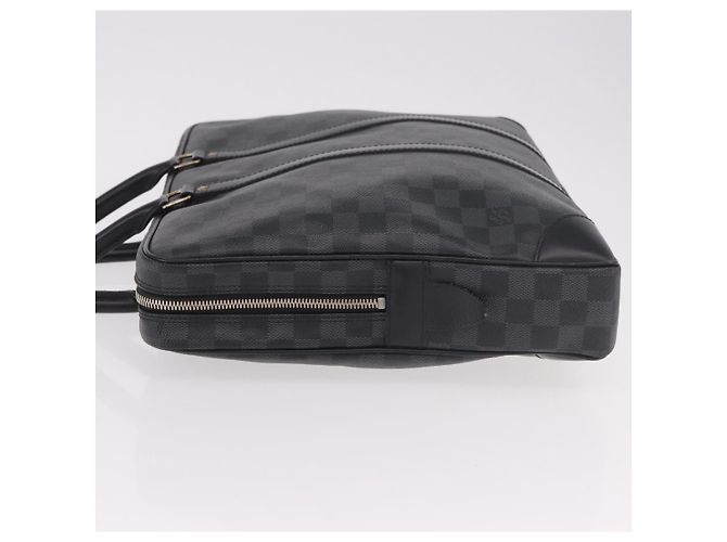 LOUIS VUITTON Damier Grafitte Porte Documents Voyage Bag N41125 LV Auth 189727 Damier ebene - Ansicht 5