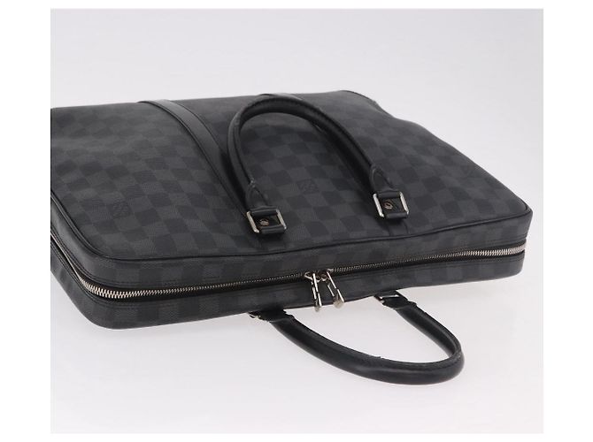 LOUIS VUITTON Damier Grafitte Porte Documents Voyage Bag N41125 LV Auth 189727 Damier ebene - Ansicht 6