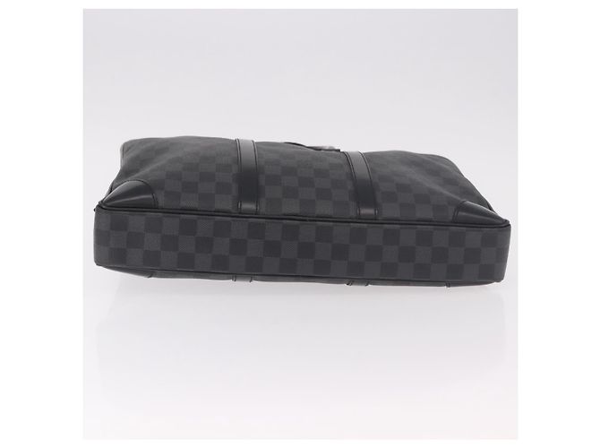 LOUIS VUITTON Damier Grafitte Porte Documents Voyage Bag N41125 LV Auth 189727 Damier ebene - Ansicht 9