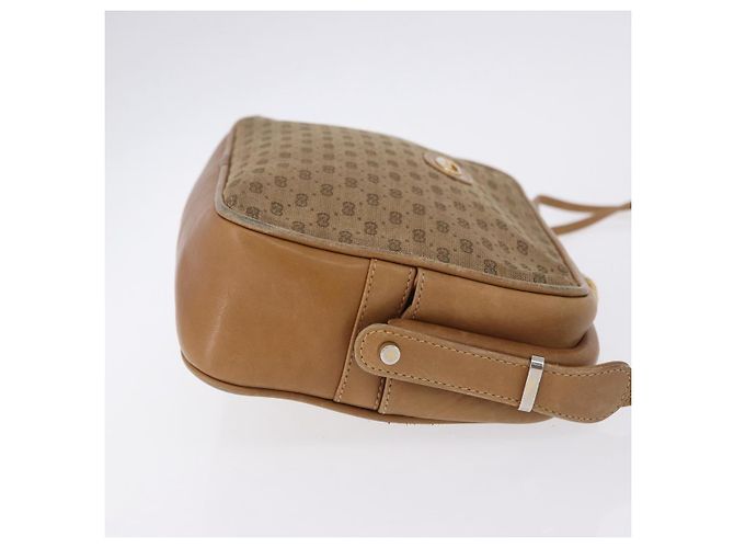 Bolso de hombro GUCCI de lona Micro GG Beige y dorado 001 261 1055 Auth 203357 - vista 5