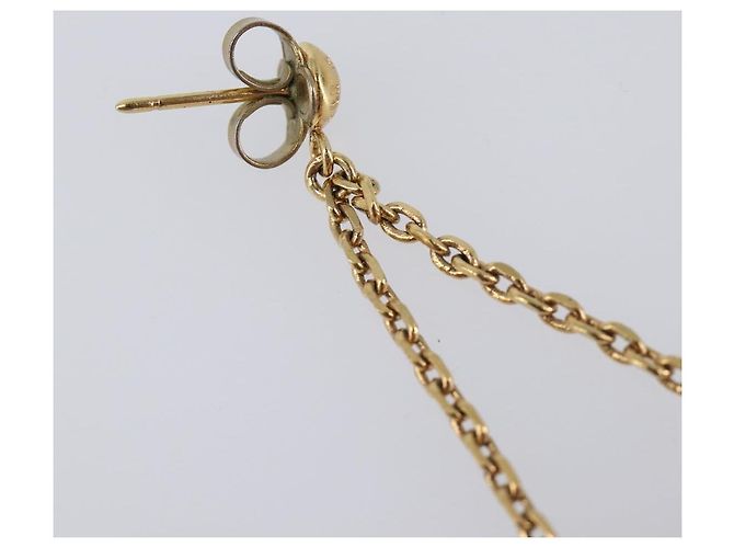 LOUIS VUITTON Pandan Gambling Pierce Metal Gold M66059 LV Auth 203318 D'oro - vista 15