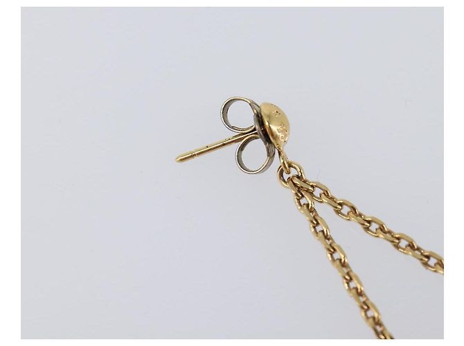 LOUIS VUITTON Pandan Gambling Pierce Metal Gold M66059 LV Auth 203318 D'oro - vista 3