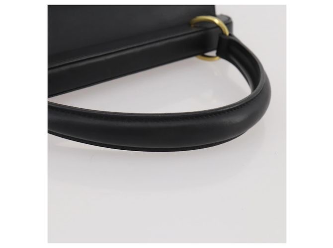 Borsa GUCCI in pelle nera e oro 101676 Auth am12616V Nero D'oro - vista 7