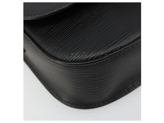 Borsa a tracolla LOUIS VUITTON Epi Saint Cloud PM Nero M52212 LV Auth 185722 - vista 14