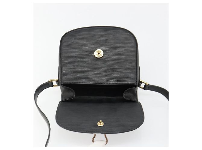 Borsa a tracolla LOUIS VUITTON Epi Saint Cloud PM Nero M52212 LV Auth 185722 - vista 19
