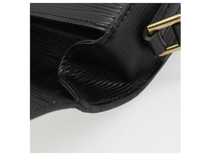 Borsa a tracolla LOUIS VUITTON Epi Saint Cloud PM Nero M52212 LV Auth 185722 - vista 20
