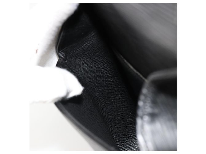 Borsa a tracolla LOUIS VUITTON Epi Saint Cloud PM Nero M52212 LV Auth 185722 - vista 25