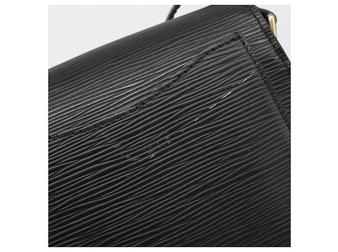 Borsa a tracolla LOUIS VUITTON Epi Saint Cloud PM Nero M52212 LV Auth 185722 - vista 4