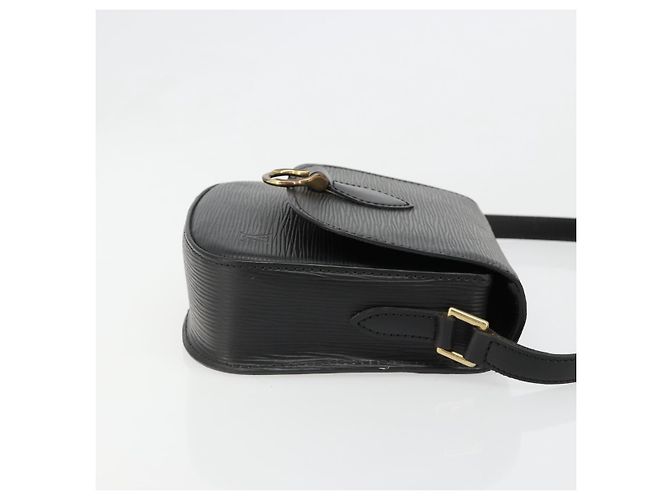 Borsa a tracolla LOUIS VUITTON Epi Saint Cloud PM Nero M52212 LV Auth 185722 - vista 5