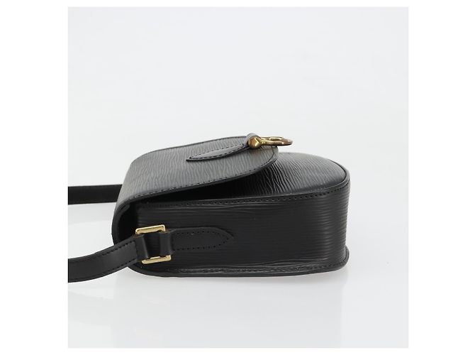 Borsa a tracolla LOUIS VUITTON Epi Saint Cloud PM Nero M52212 LV Auth 185722 - vista 6