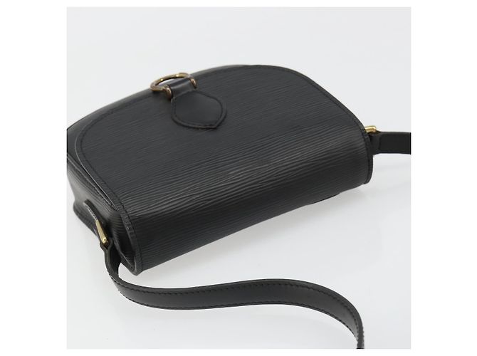 Borsa a tracolla LOUIS VUITTON Epi Saint Cloud PM Nero M52212 LV Auth 185722 - vista 7