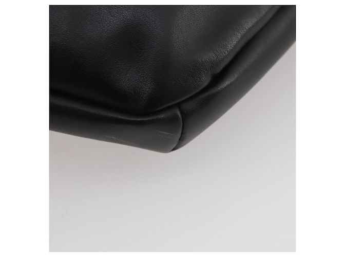 FENDI Bugseye Body Bag aus Leder Schwarz Silber 7VA434 Auth 204881M - Ansicht 15