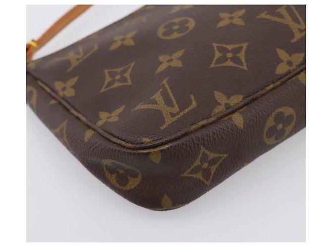 LOUIS VUITTON Monogram Pochette Accessoires Pouch M51980 LV Auth 204585V Monogramma - vista 15