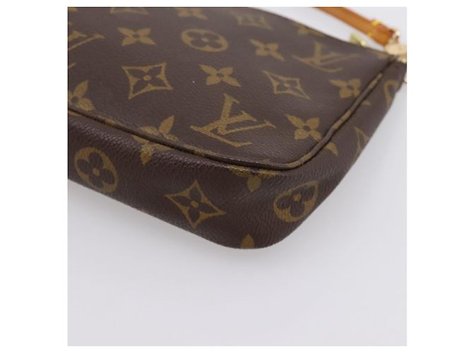 LOUIS VUITTON Monogram Pochette Accessoires Pouch M51980 LV Auth 204585V Monogramma - vista 16