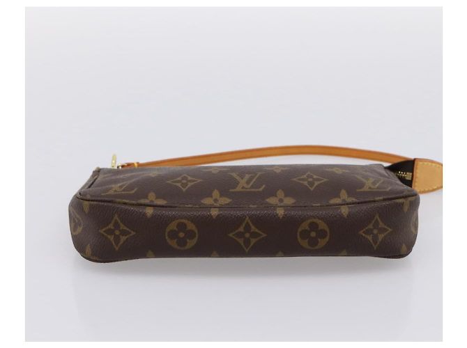 LOUIS VUITTON Monogram Pochette Accessoires Pouch M51980 LV Auth 204585V Monogramma - vista 5