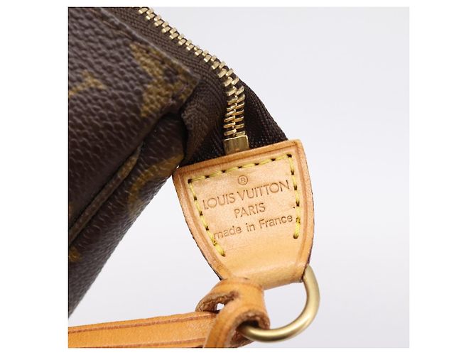 LOUIS VUITTON Monogram Pochette Accessoires Pouch M51980 LV Auth 204585V Monogramma - vista 9