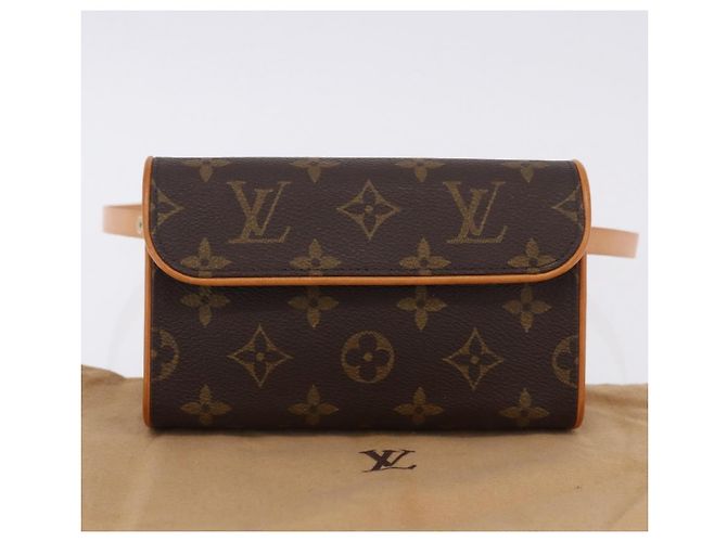 LOUIS VUITTON Monogram Pochette Florentine Waist Bag M51855 LV Auth 204738V Monograma - vista 12