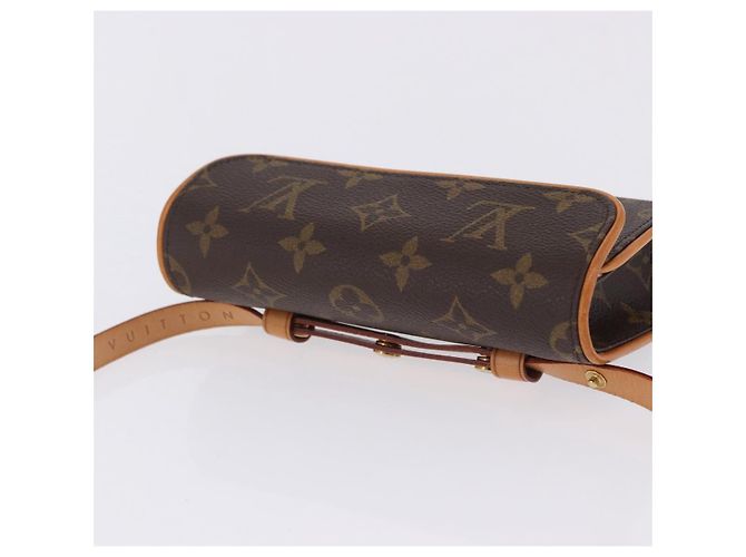LOUIS VUITTON Monogram Pochette Florentine Waist Bag M51855 LV Auth 204738V Monograma - vista 6