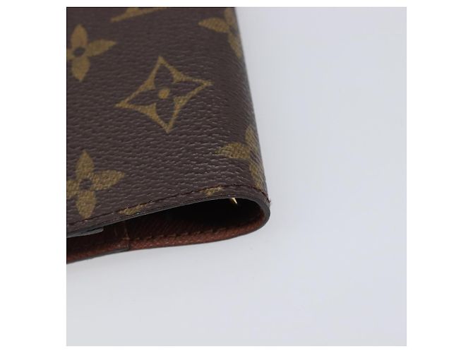LOUIS VUITTON Monogram Agenda PM Day Planner Cover R20005 LV Auth BA15498 Monograma - vista 10