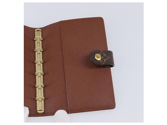 LOUIS VUITTON Monogram Agenda PM Day Planner Cover R20005 LV Auth BA15498 Monograma - vista 14