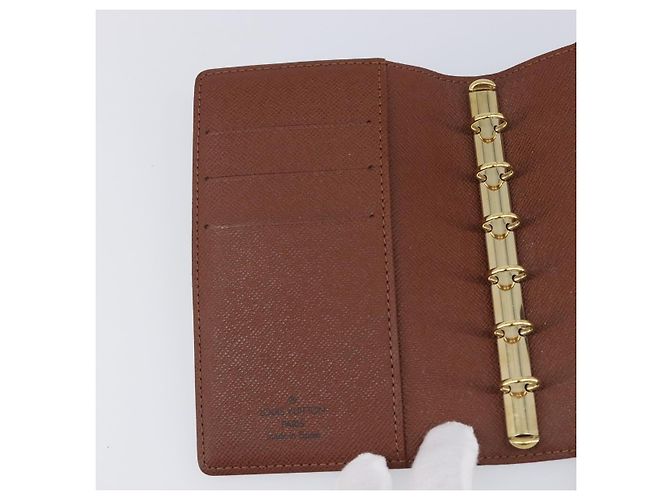 LOUIS VUITTON Monogram Agenda PM Day Planner Cover R20005 LV Auth BA15498 Monograma - vista 15