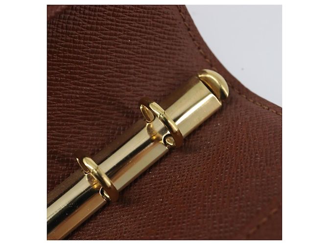 LOUIS VUITTON Monogram Agenda PM Day Planner Cover R20005 LV Auth BA15498 Monograma - vista 18