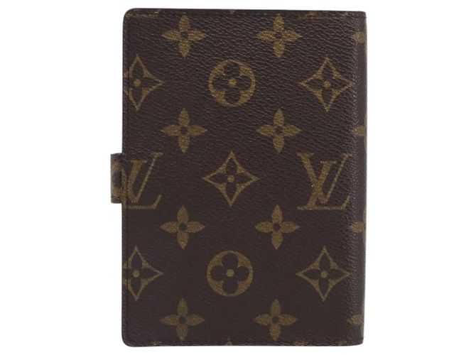 LOUIS VUITTON Monogram Agenda PM Day Planner Cover R20005 LV Auth BA15498 Monograma - vista 3